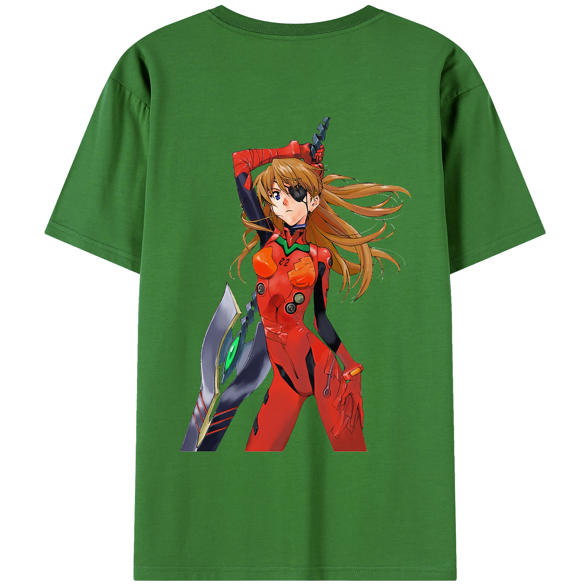（画像用） EVA 新世紀エヴァンゲリオン レディース半袖Tシャツ(バックプリント)